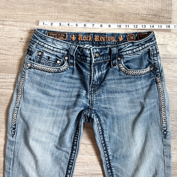ROCK REVIVAL Pamela Skinny Jeans (Size 28) - Picture 2 of 15